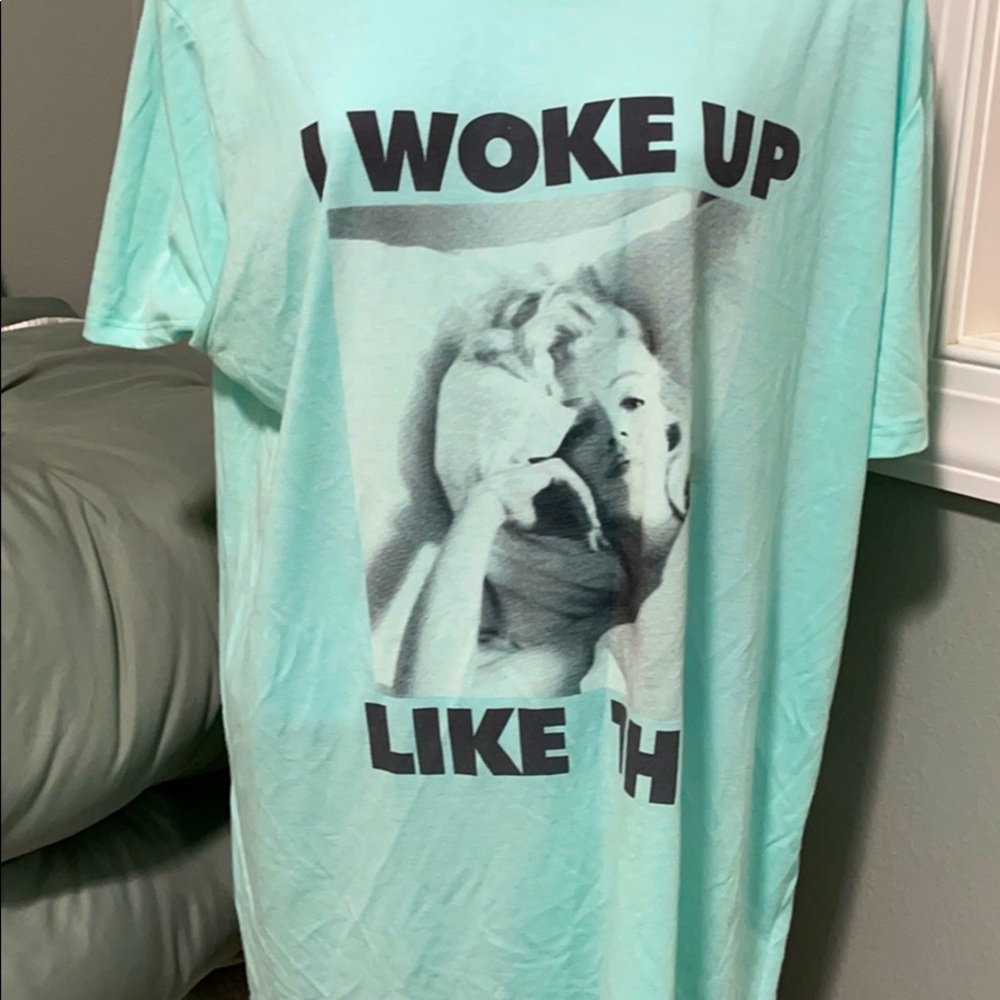 T-shirt great for sleeping or over leggings!